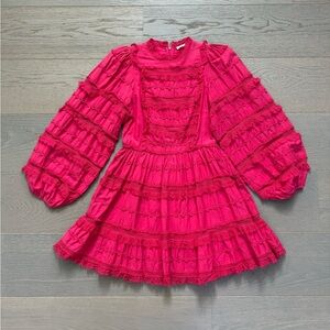 Ulla Johnson Mini Ruffle Dress
